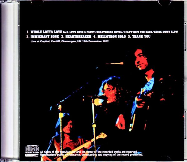 Led Zeppelin/UK 12.12.1972 - Image 2