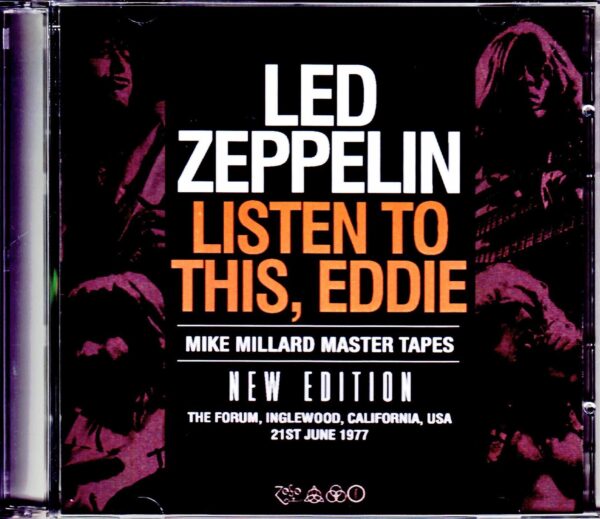 Led Zeppelin/CA,USA 6.21.1977 Mike Millard Master Tapes New Edition