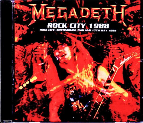 Megadeth/England,UK 5.17.1988