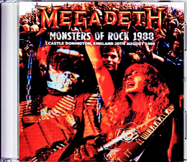 Megadeth/England,UK 8.20.1988