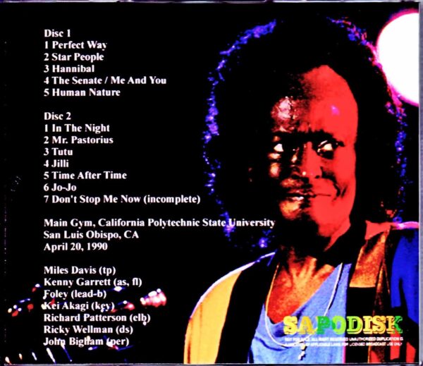 Miles Davis/CA, USA 1990 - Image 2