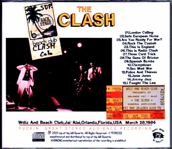 Clash/FL, USA 1984 - Image 2