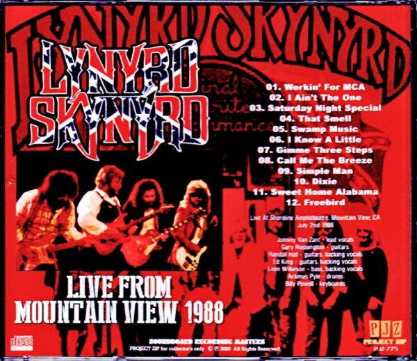 Lynyrd Skynyrd/CA,USA 1988 - Image 2