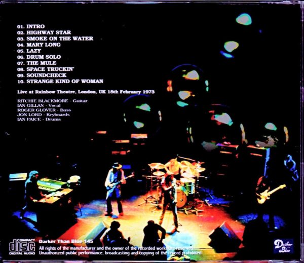 Deep Purple/London,UK 2.18.1973 - Image 2