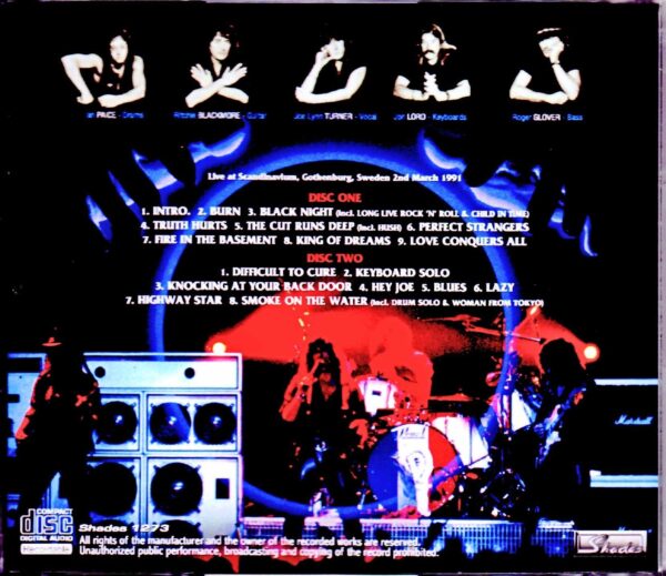 Deep Purple/Sweden 1991 - Image 2