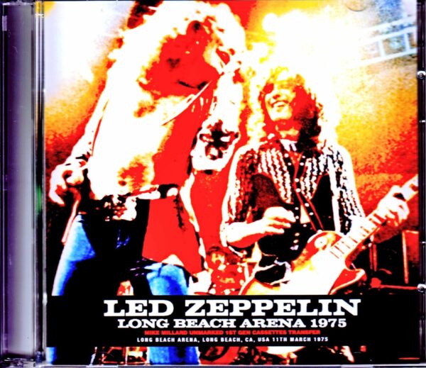 Led Zeppelin/CA,USA 3.11.1975 Mike Millard Unmasked 1st Gen
