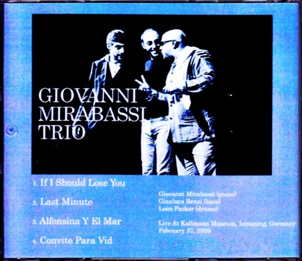 Giovanni Mirabassi Trio/Germany 2009 - Image 2