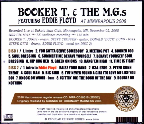 Booker T. & the M.G.s/MN,USA 2008 - Image 2