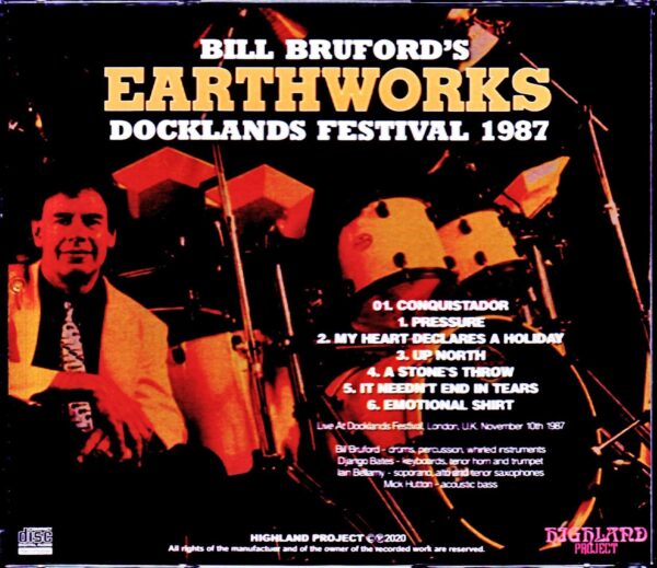 Bill Bruford's Earthworks/UK 1987 - Image 2