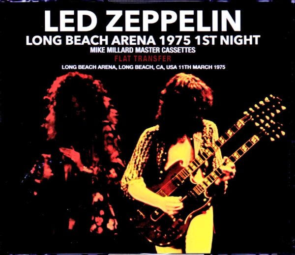 Led Zeppelin/CA,USA 3.11.1975 Mike Millard Master Tapes Flat Transfer
