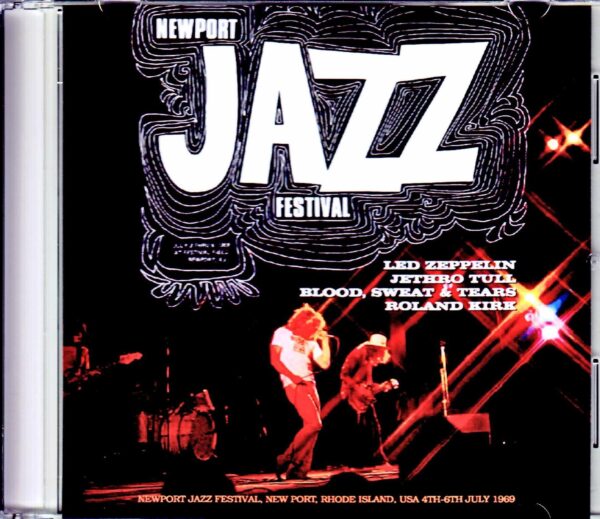 Led Zeppelin, Jethro Tull, Blood Sweat & Tears, Roland Kirk/RI, USA 1969