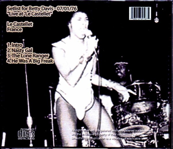 Betty Davis/France 1976 - Image 2