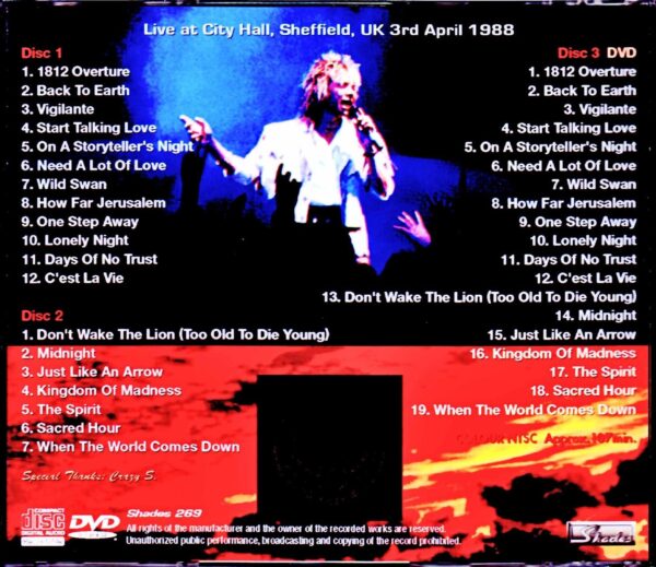 Magnum/UK 1988 S & V Complete - Image 2