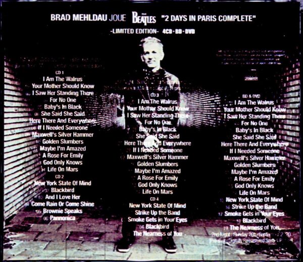 Brad Mehldau/France Performance 2 Days 2020 Complete Version 2Source S & V - Image 2