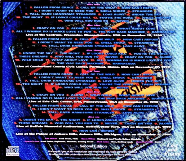 Heart/Rock the House Live! US Tour 1990 Collection - Image 2