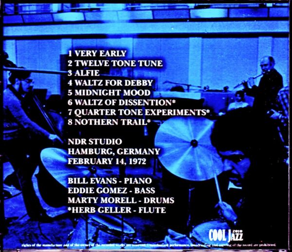 Bill Evans Trio/Germany 1972 Complete - Image 2