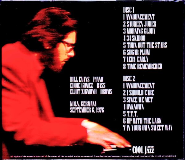 Bill Evans Trio/Germany 1976 Complete - Image 2
