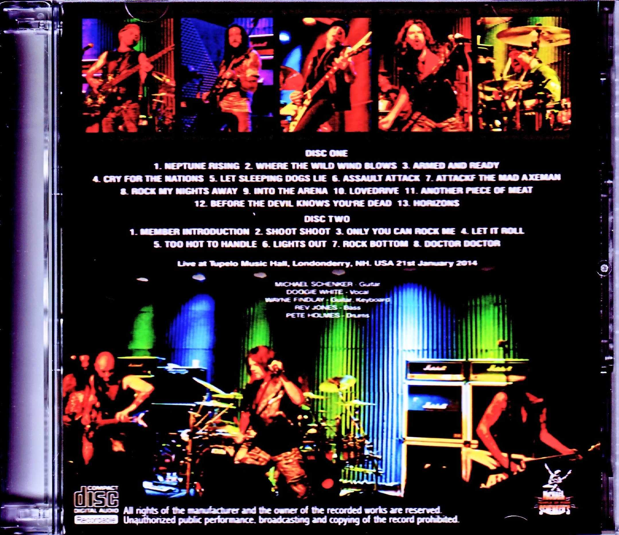 Michael Schenker Temple of Rock/NH,USA 2014 - Image 2