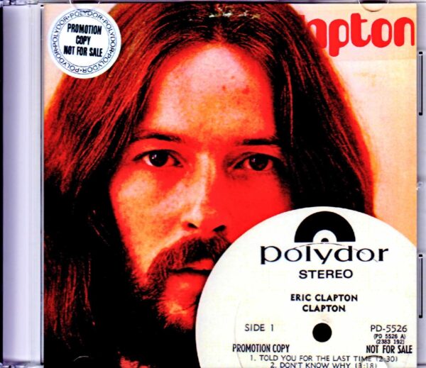 Eric Clapton/Clapton US LP Promotion