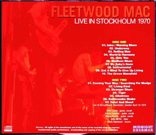 Fleetwood Mac/Sweden 1970 - Image 2