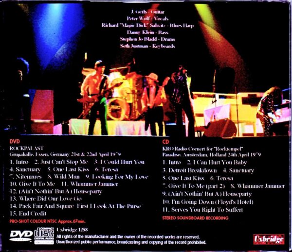 J. Geils Band/Holland 1979 & more - Image 2