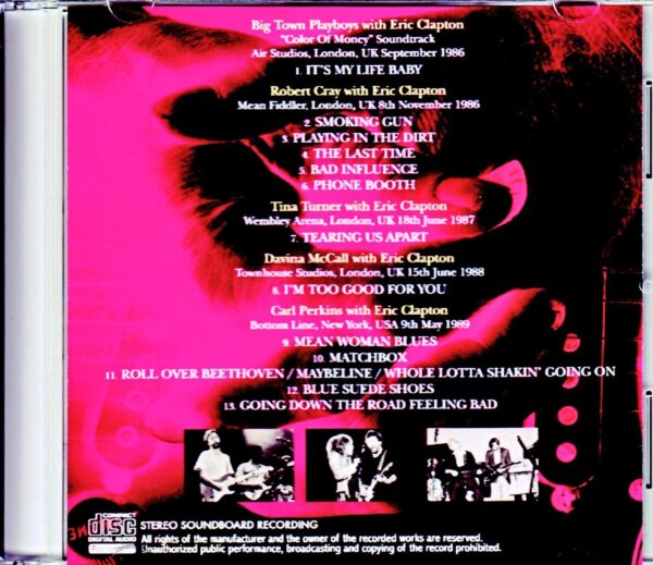 Eric Clapton/Rare Sessions 1986-1989 - Image 2