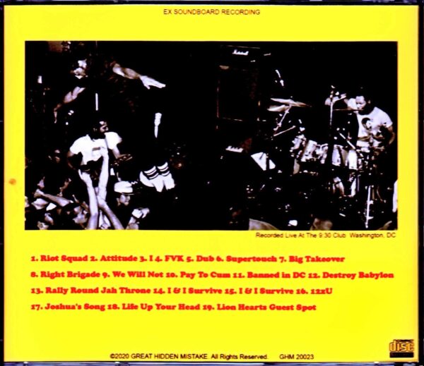 Bad Brains/WA, USA 1982 - Image 2