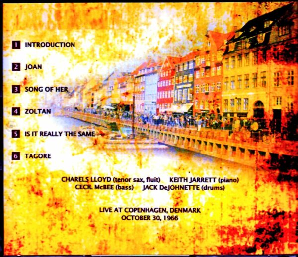 Charles Lloyd Quartet, Keith Jarrett/Denmark 1966 - Image 2