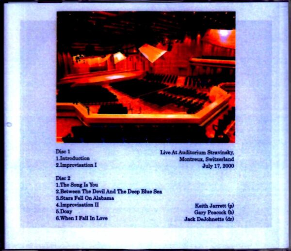 Keith Jarrett Trio/Switzerland 2000 - Image 2
