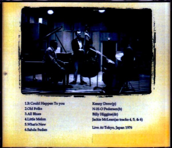 Kenny Drew Trio, Jackie McLean/Tokyo, Japan 1976 - Image 2