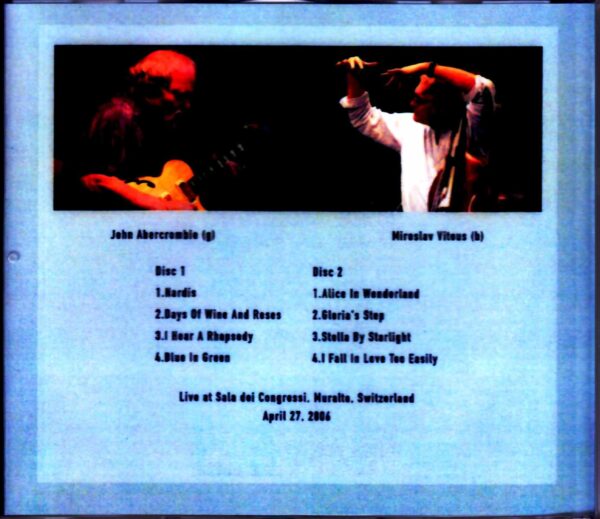 John Abercrombie, Miroslav Vitous/Switzerland 2006 - Image 2