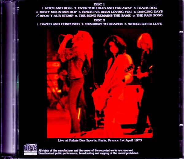 Led Zeppelin/France 1973 Remastered - Image 2