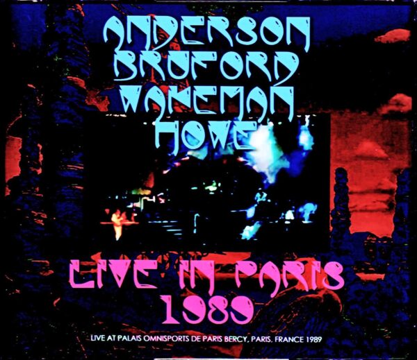 Anderson, Bruford, Wakeman, Howe/France 1989