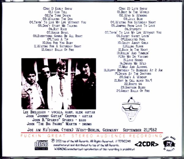 Dr Feelgood/Germany 1982 - Image 2