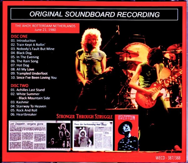 Led Zeppelin/Netherlands 1980 Complete - Image 2
