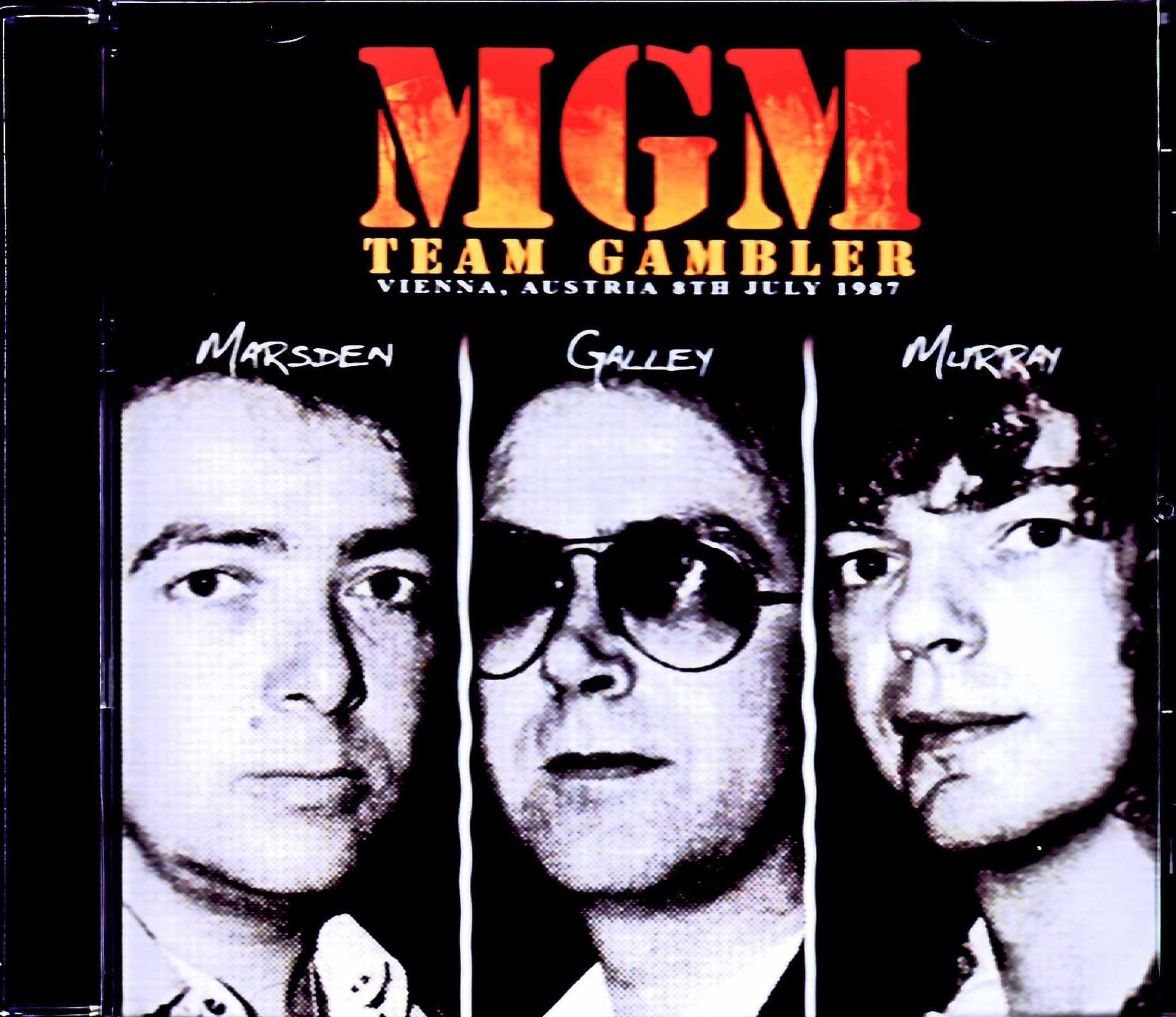 MGM Team Gambler ex. Whitesnake Marsden, Galley & Murray/Former Whitesnake members come together Austria 1987