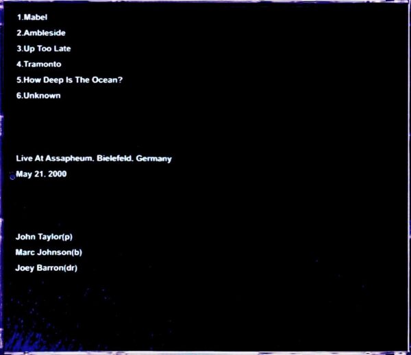 John Taylor/Germany 2000 - Image 2