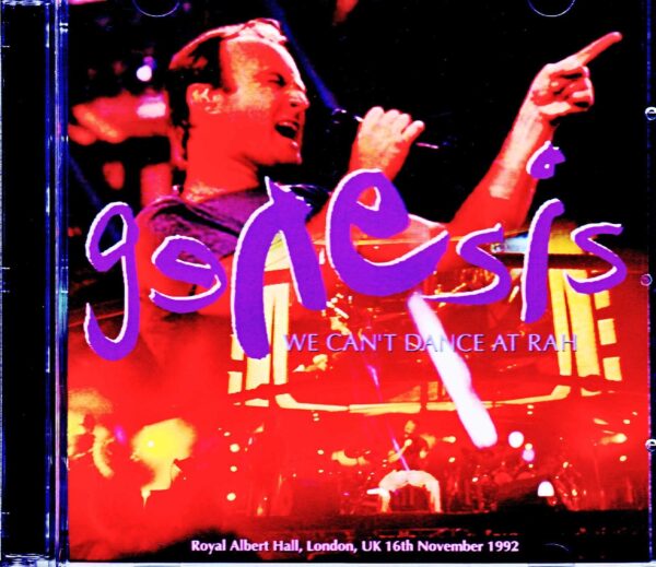 Genesis/London,UK 11.16.1992