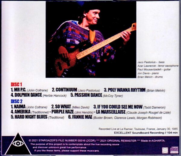 Jaco Pastorius Quintet/France 1985 - Image 2