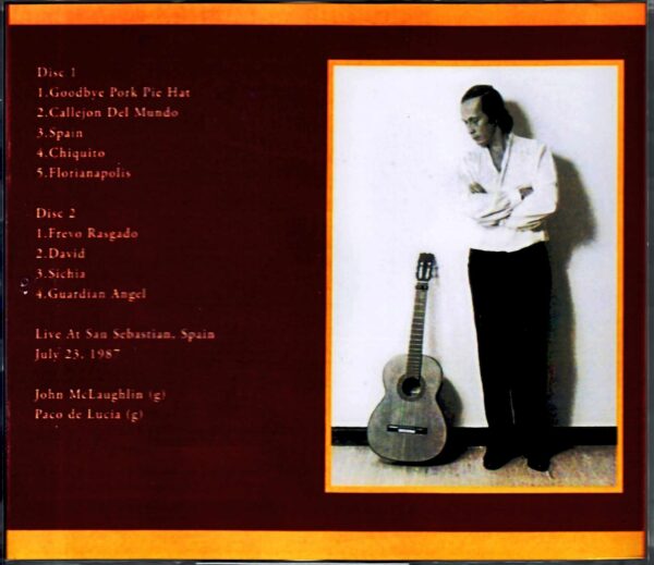 John McLaughlin, Paco de Lucia/Spain 1987 - Image 2