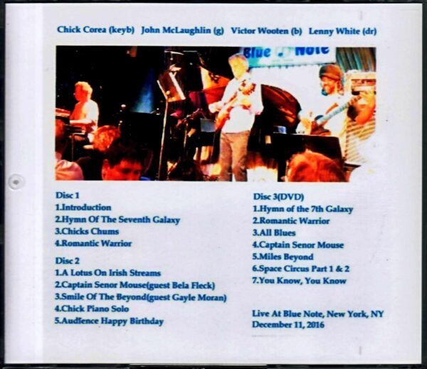 Chick Corea,John McLaughlin/NY,USA 2016 Complete S & V - Image 3