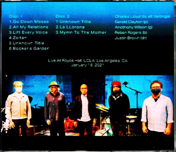 Charles Lloyd/CA,USA 2021 - Image 2