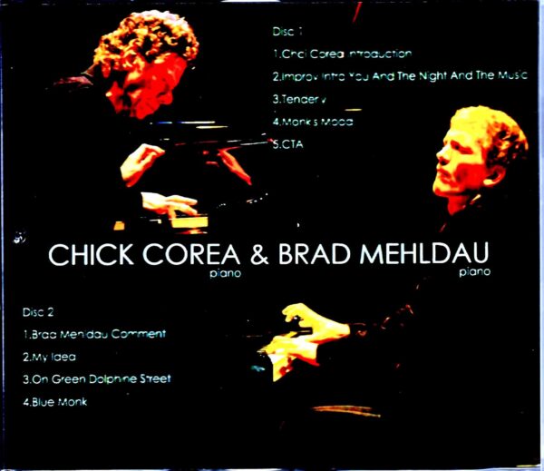 Chick Corea,Brad Mehldau/NY,USA 2016 - Image 3