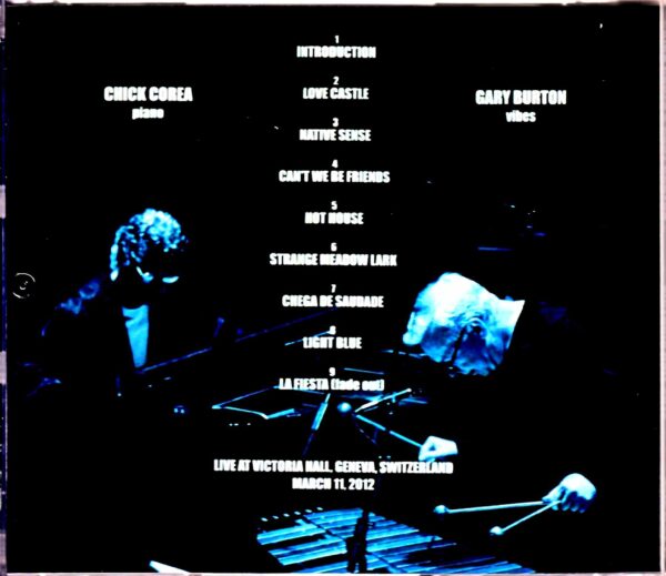 Chick Corea,Gary Burton/Switzerland 2012 - Image 3