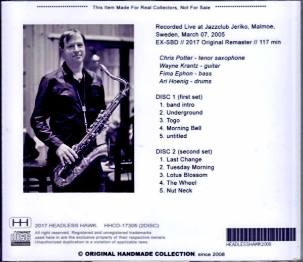 Chris Potter Group/Sweden 2005 - Image 2