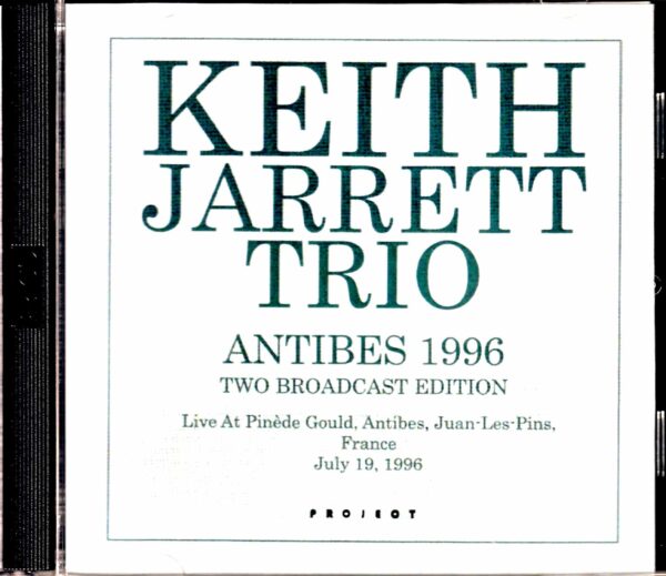 Keith Jarrett/France 1996 2 Broadcast Edition