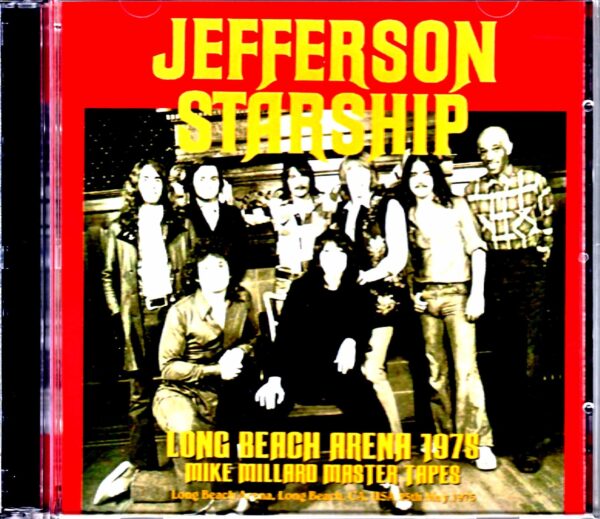 Jefferson Starship/CA,USA 1975 Mike Millard Tapes