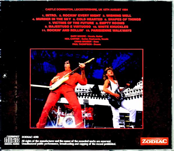 Gary moore/UK 8.14.1984 New Source - Image 2