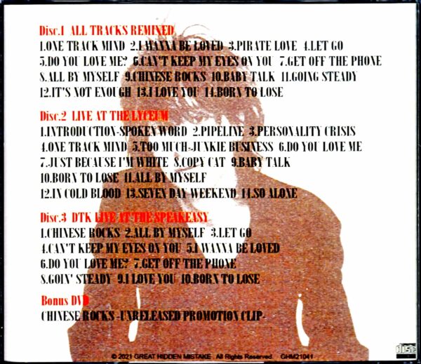 Johnny Thunders/L.A.M.F Revisited Remix Tracks & more - Image 2