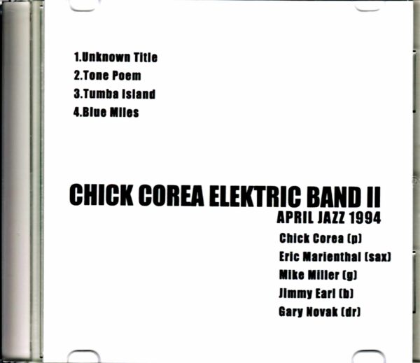 Chick Corea Elektric Band II/Finland 1994 - Image 2